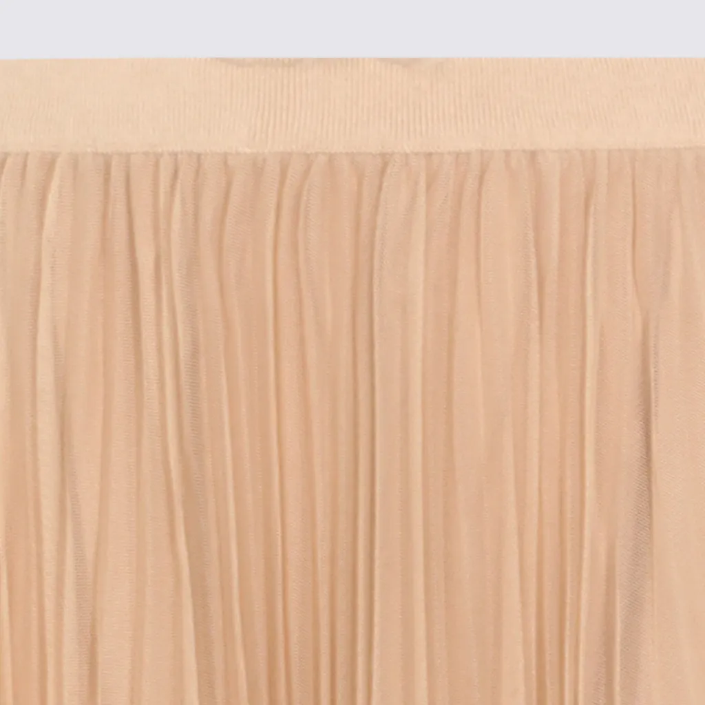 Fabiana Filippi Wide Pleated Tulle Skirt