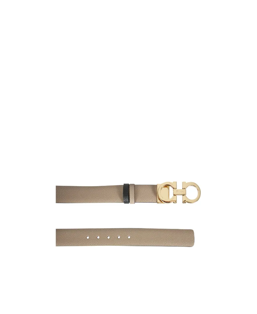 Double-Sided Adjustable Gancini Belt