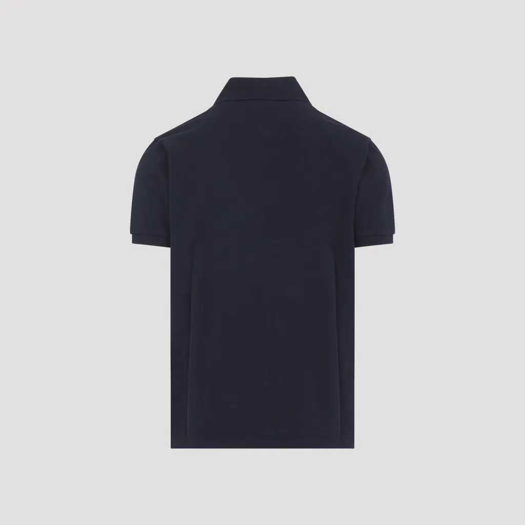 Etro Logo-Embroidered Short-Sleeved Polo Shirt