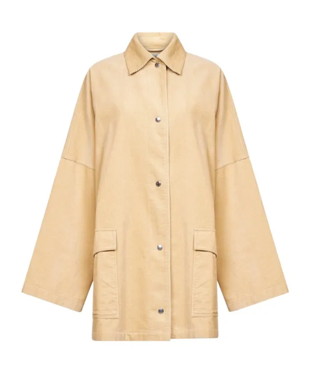 Totme Button-Up Oversized Jacket