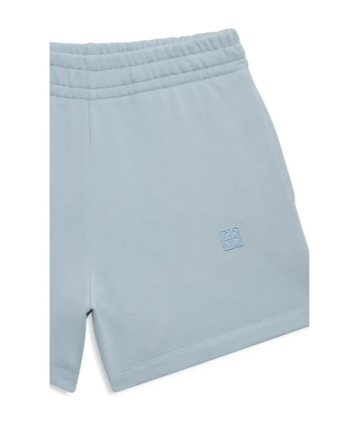 Kam Short Framed Monogram In Pale Blue