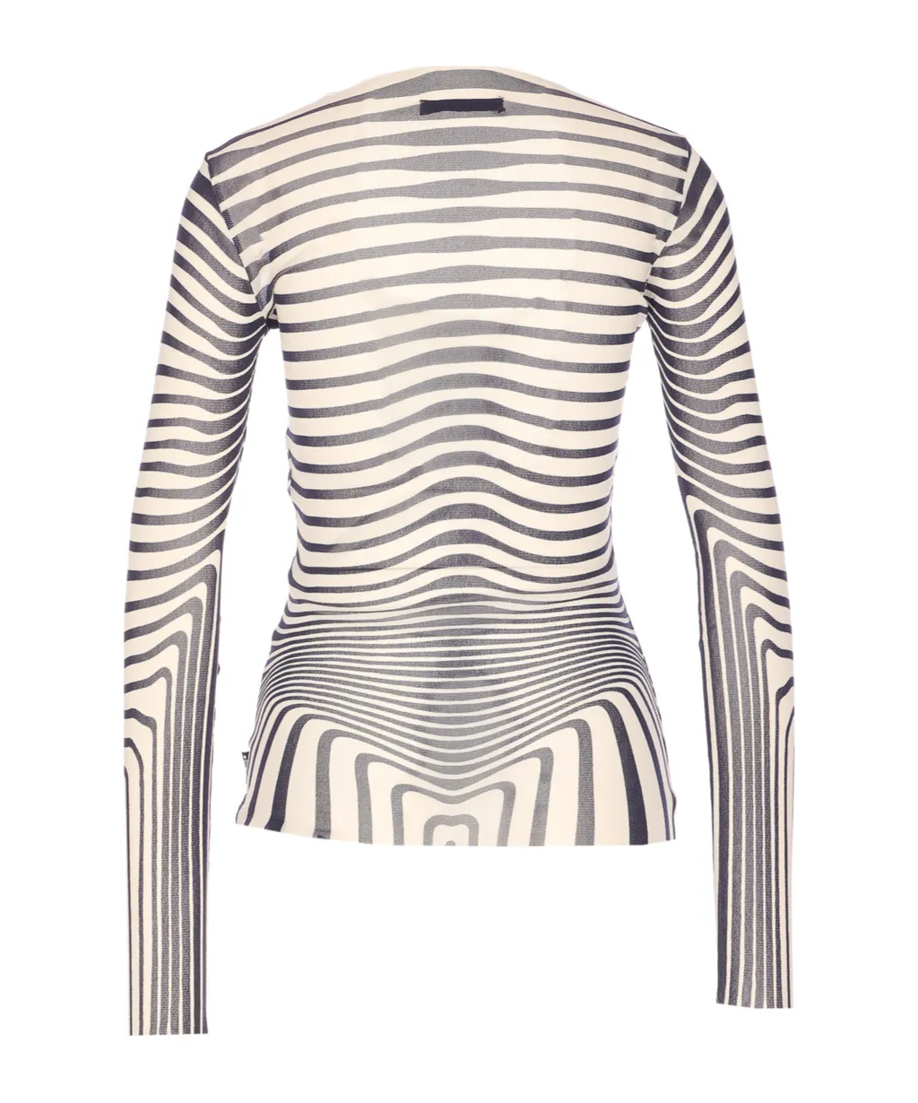Jean Paul Gaultier Re Edition Printed Top