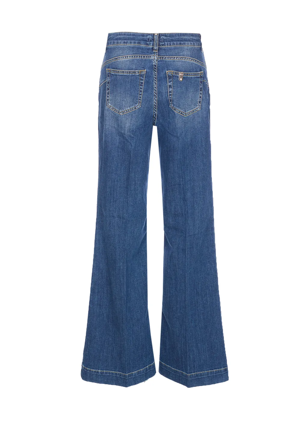 Liu Jo Button Detail Flared Jeans