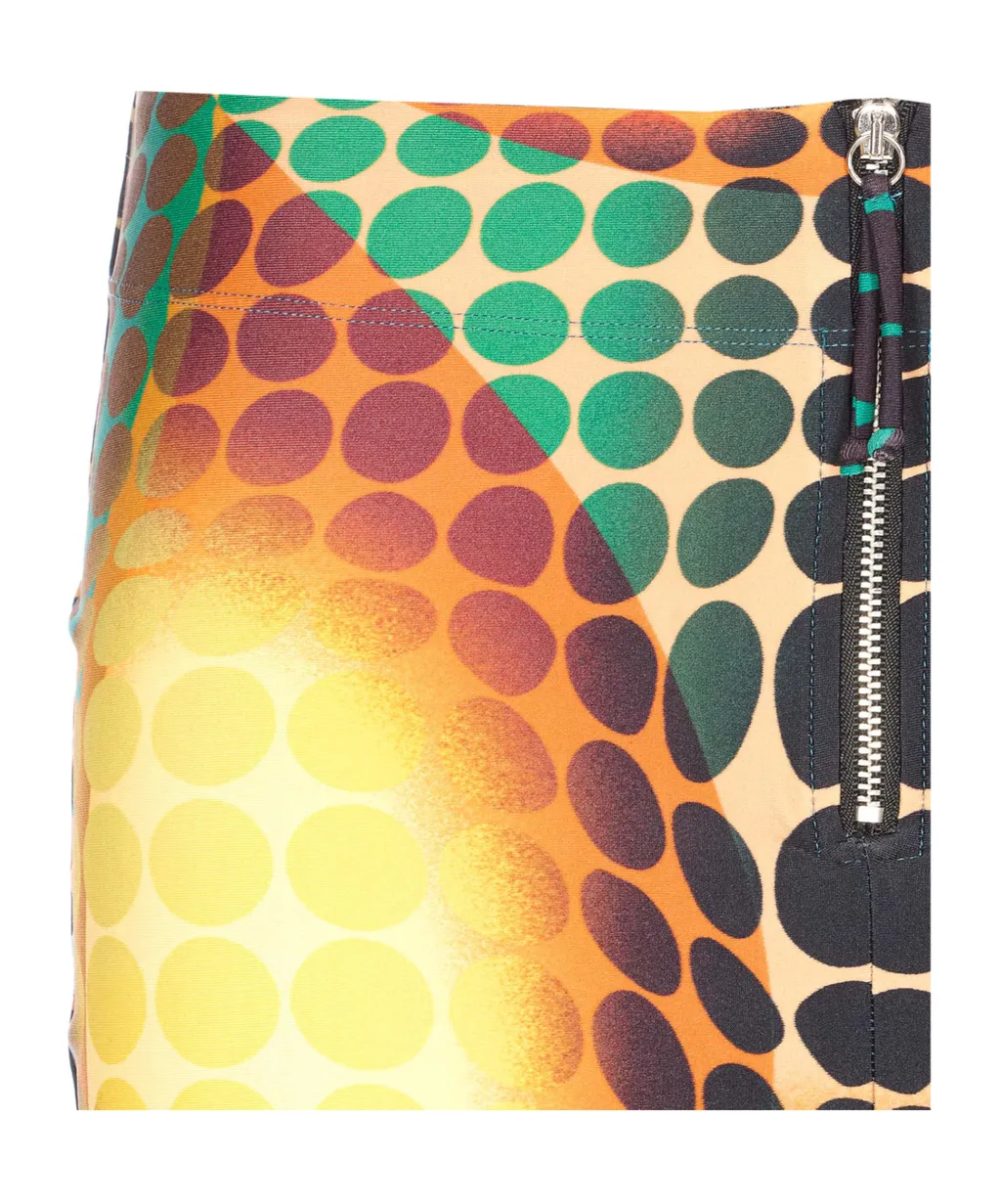 Jean Paul Gaultier Re Edition Patterned Skirt