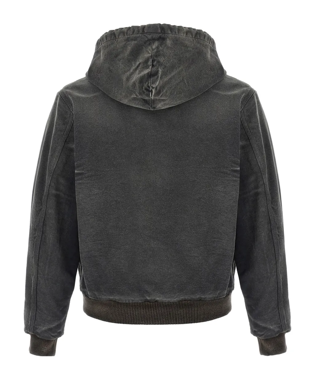Auralee Drawstring Hooded Jacket