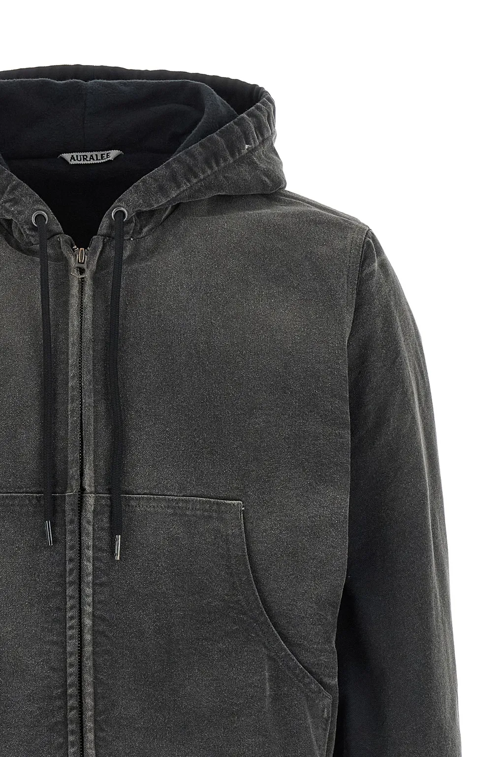 Auralee Drawstring Hooded Jacket