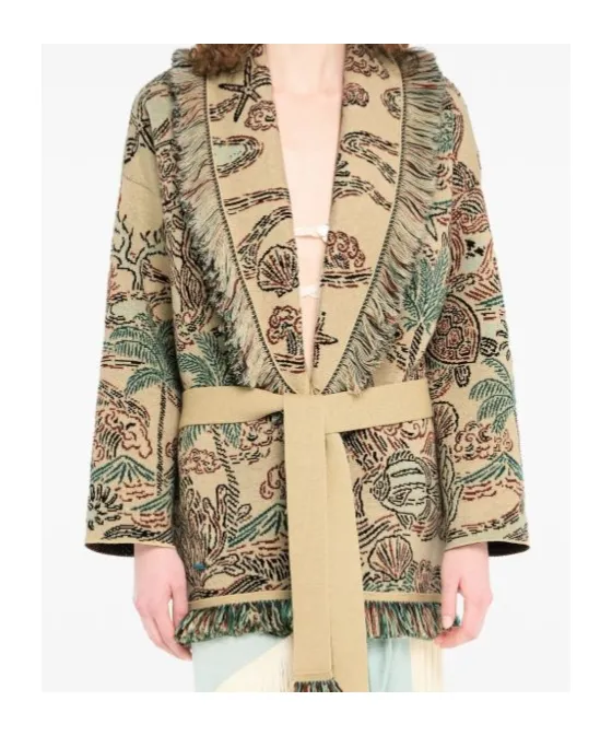 Alanui Belted Cardigan