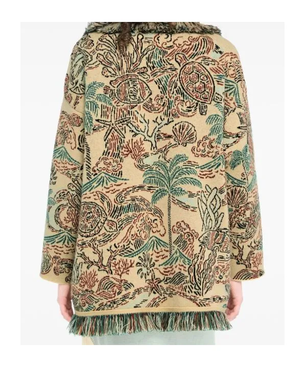 Alanui Belted Cardigan