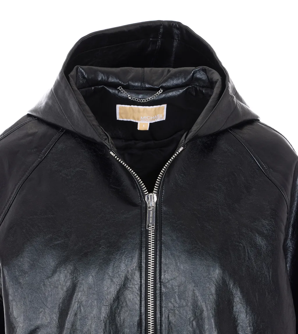 Michael Michael Kors Zip-Up Hooded Jacket
