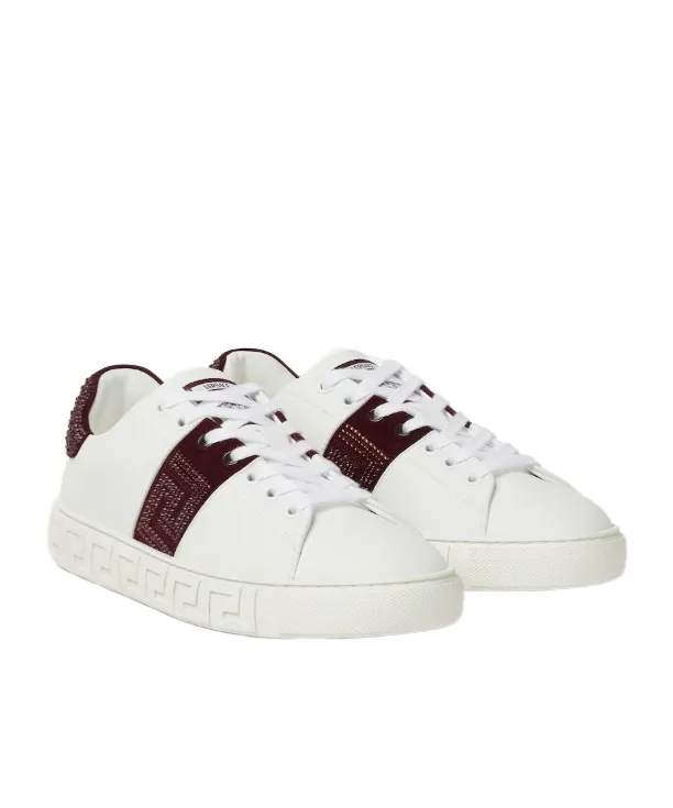 Crystal-Embellished Trainers
