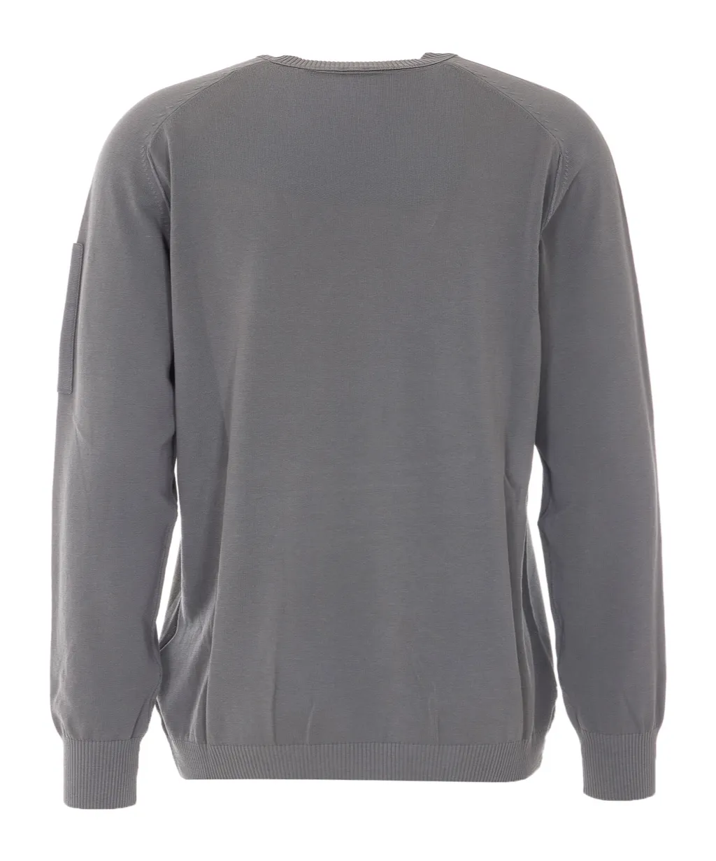 C.P. Company Lens Detailed Crewneck Sweater