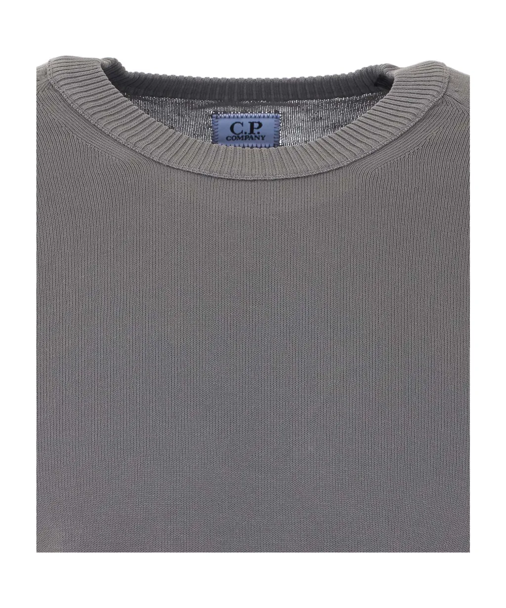 C.P. Company Lens Detailed Crewneck Sweater