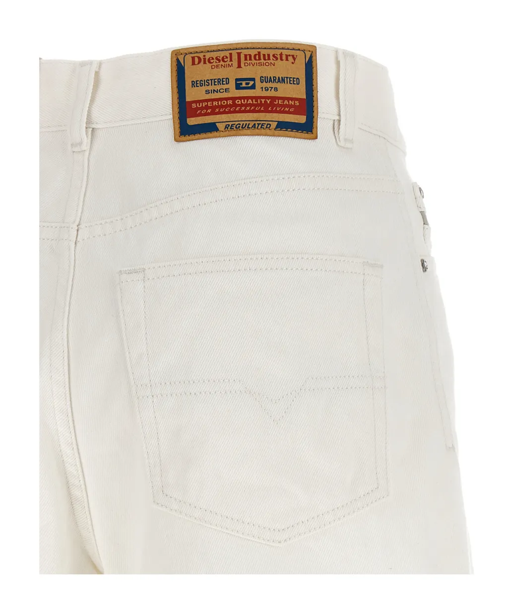 Diesel High-Rise Denim Shorts