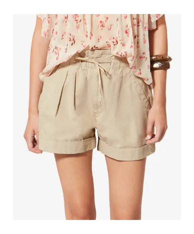 Isabel Marant ÉToile Nirma Pleated Drawstring Shorts