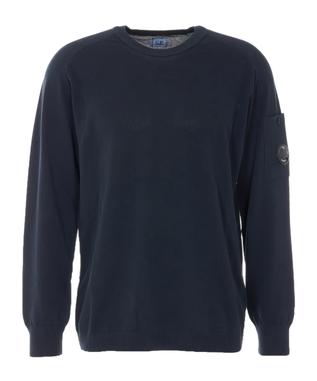 C.P. Company Lens Detailed Crewneck Sweatshirt