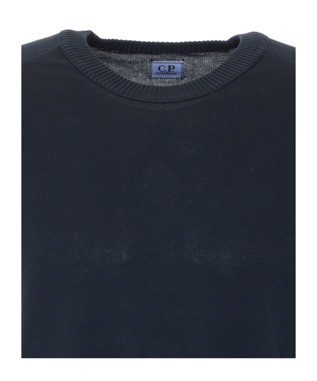 C.P. Company Lens Detailed Crewneck Sweatshirt