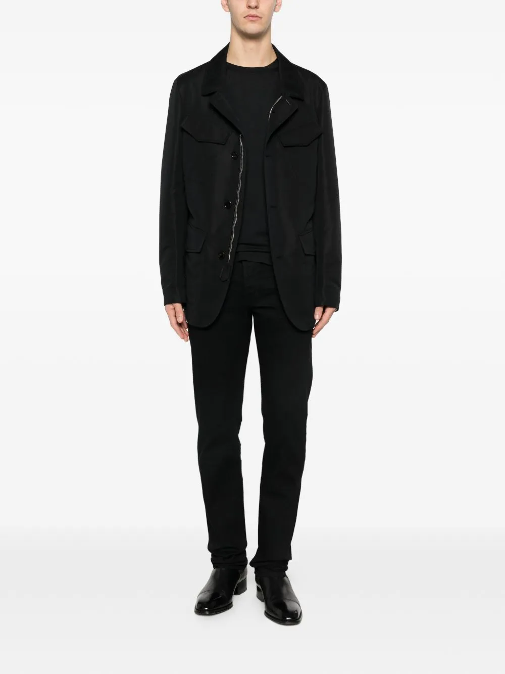 Flap-Pocket Jacket