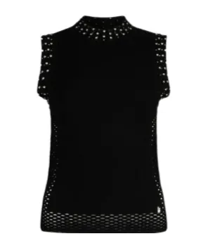 Gilet With Jewel Embroidery