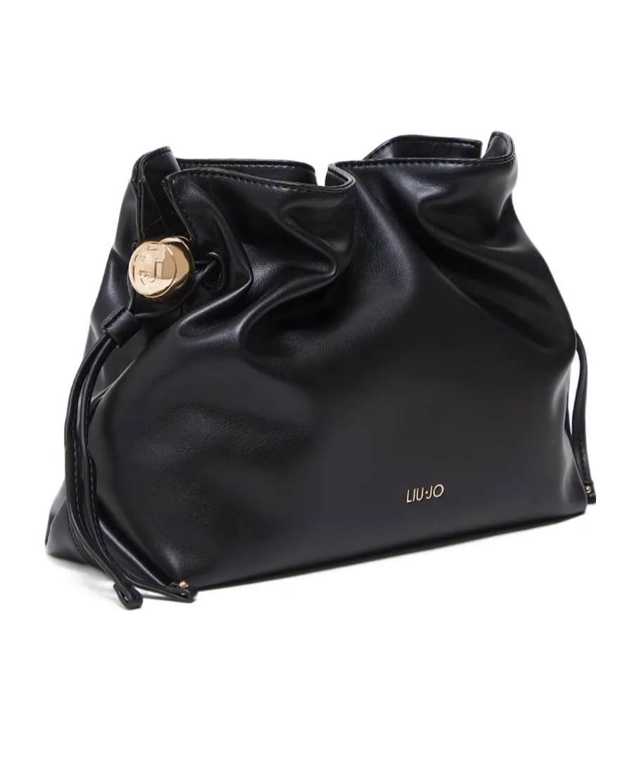Liu Jo Logo Drawstring Shoulder Bag