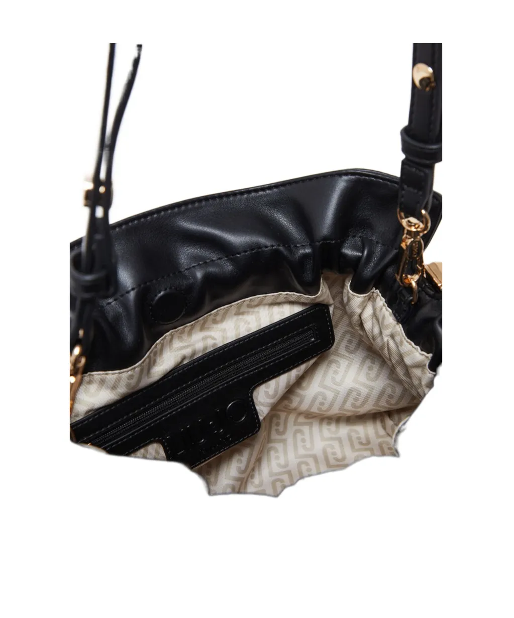 Liu Jo Logo Drawstring Shoulder Bag