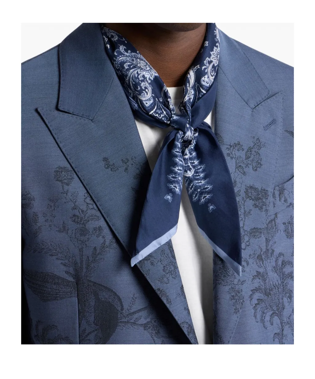 Paisley-Pattern Scarf