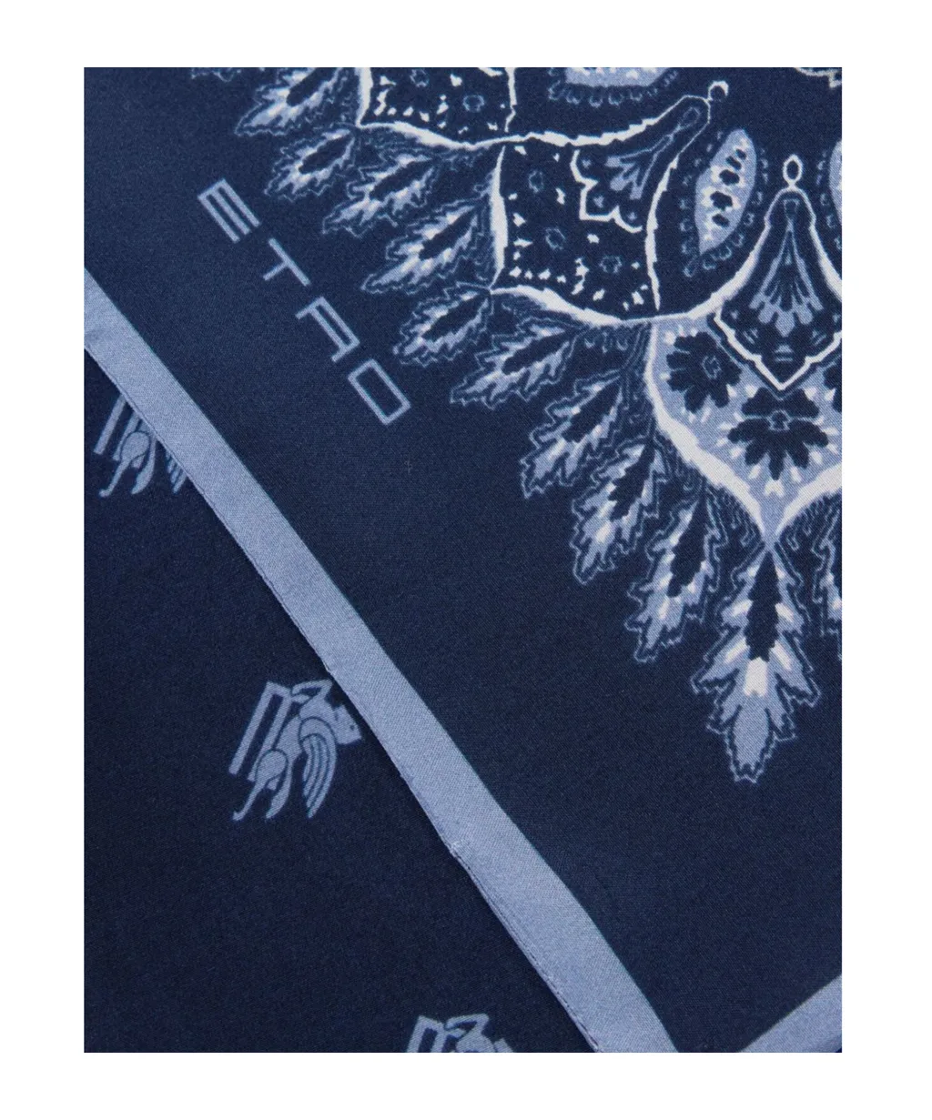 Paisley-Pattern Scarf