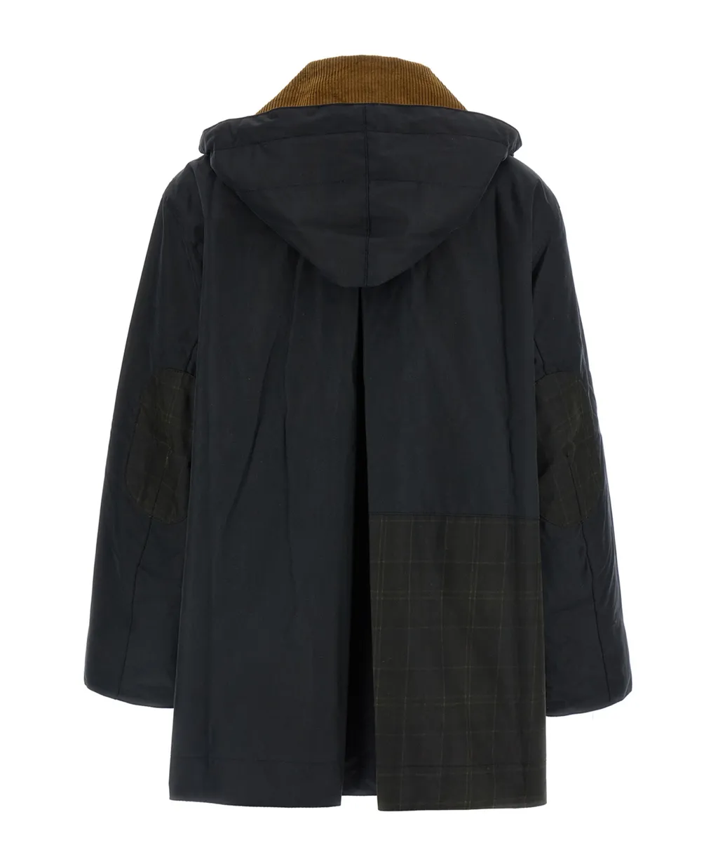 Barbour X Ganni Waxed Duffle Coat