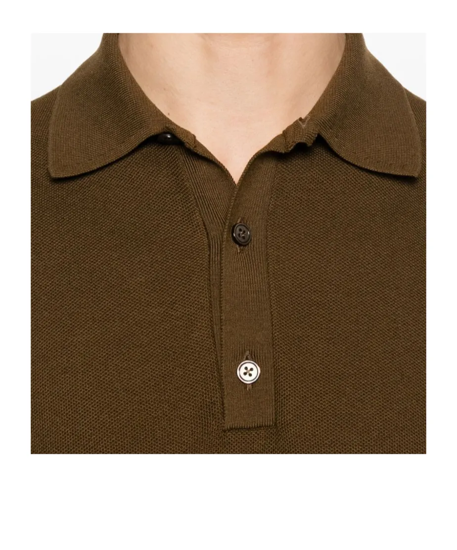 Long-Sleeve Polo Shirt