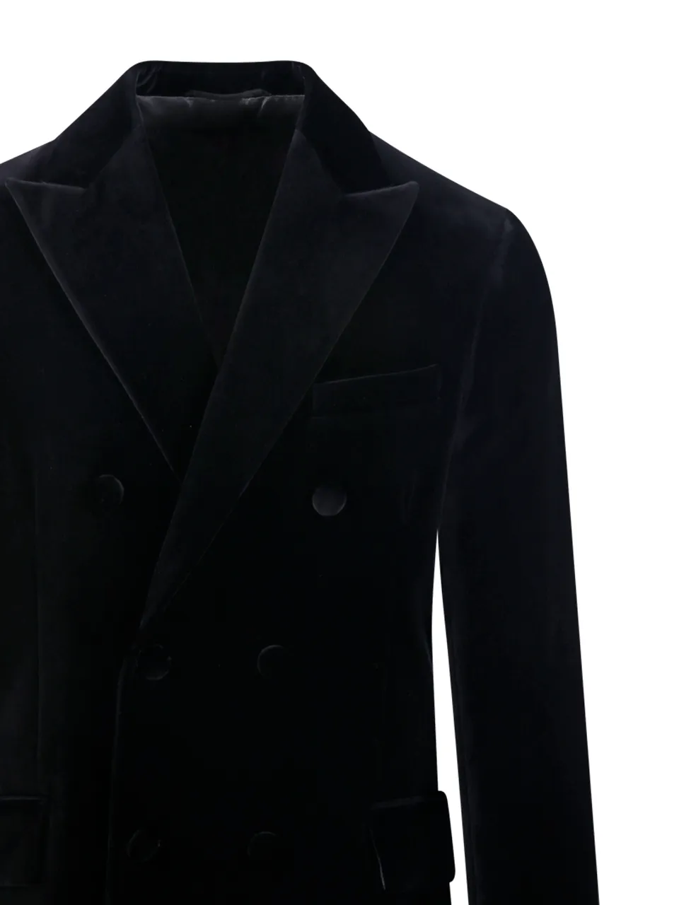 Golden Goose Deluxe Brand Double-Breasted Velvet Blazer