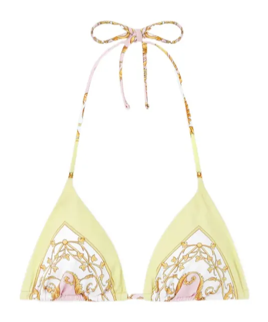 Versace Barocco Bikini Top