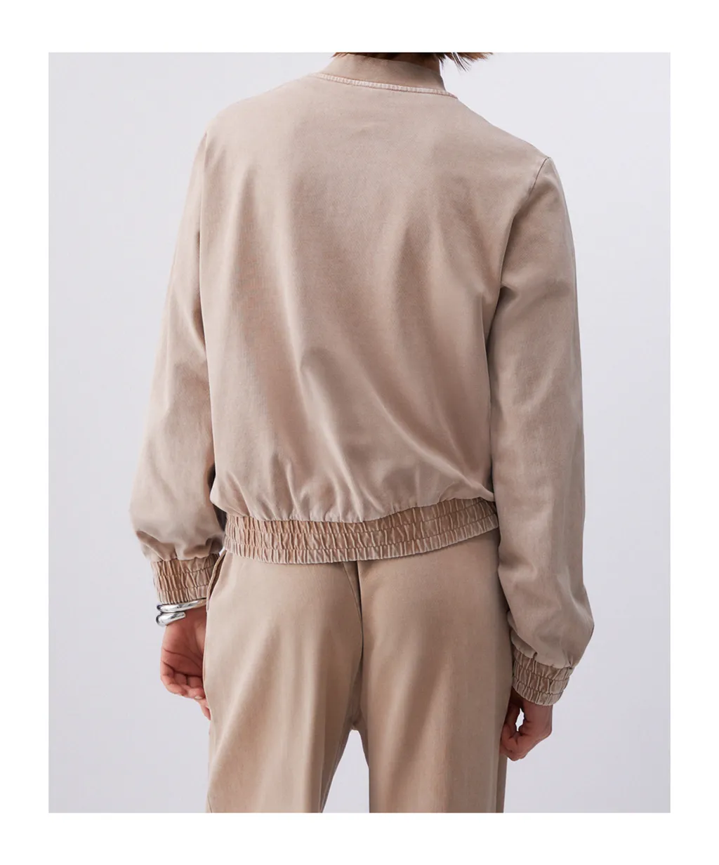 Faded Jersey Jacket