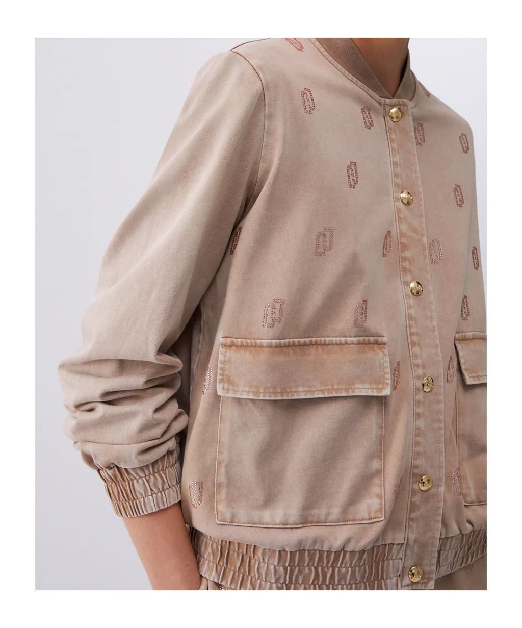 Faded Jersey Jacket