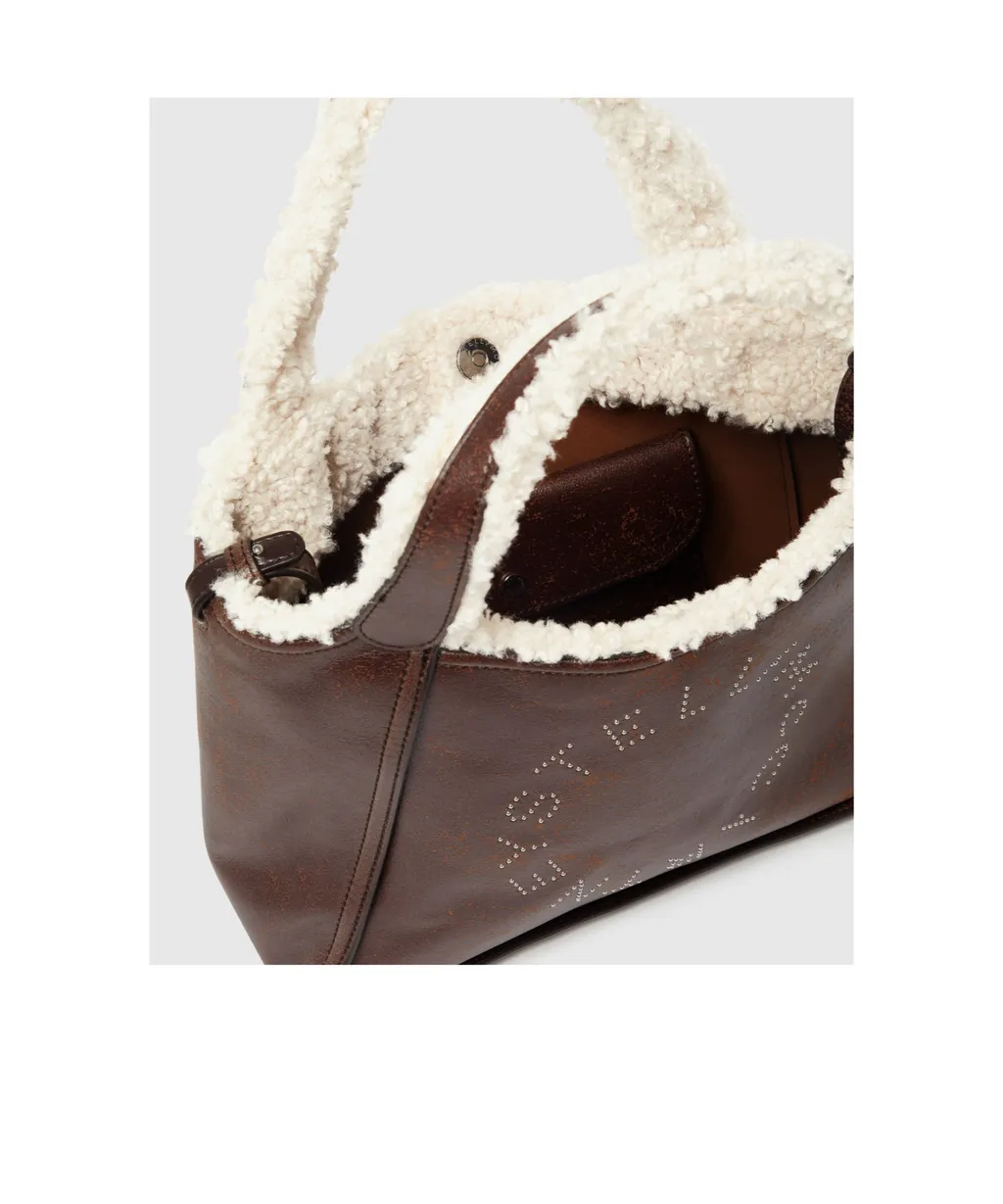 Stella Mccartney Logo Crossbody Tote Bag