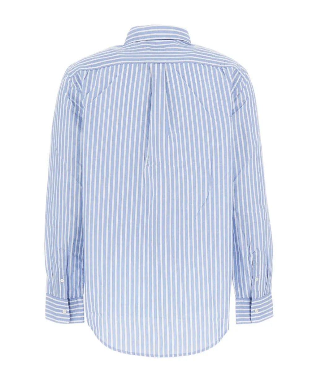 Striped Button-Down Shirt