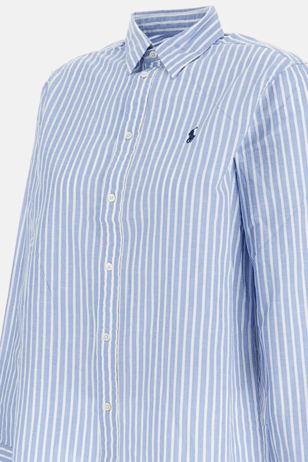 Striped Button-Down Shirt