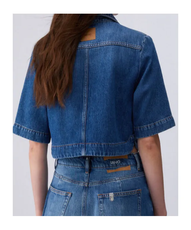 Button Denim Shirt