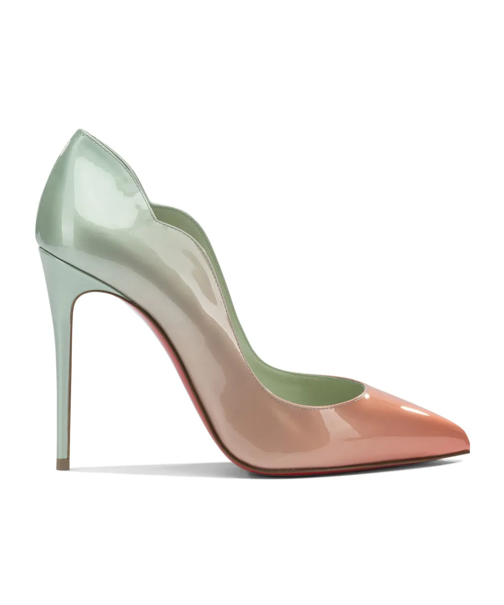 Christian Louboutin Gradient Pointed-Toe Pumps