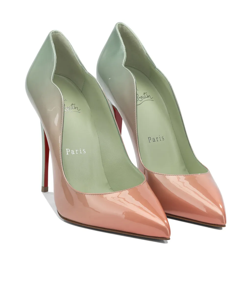 Christian Louboutin Gradient Pointed-Toe Pumps