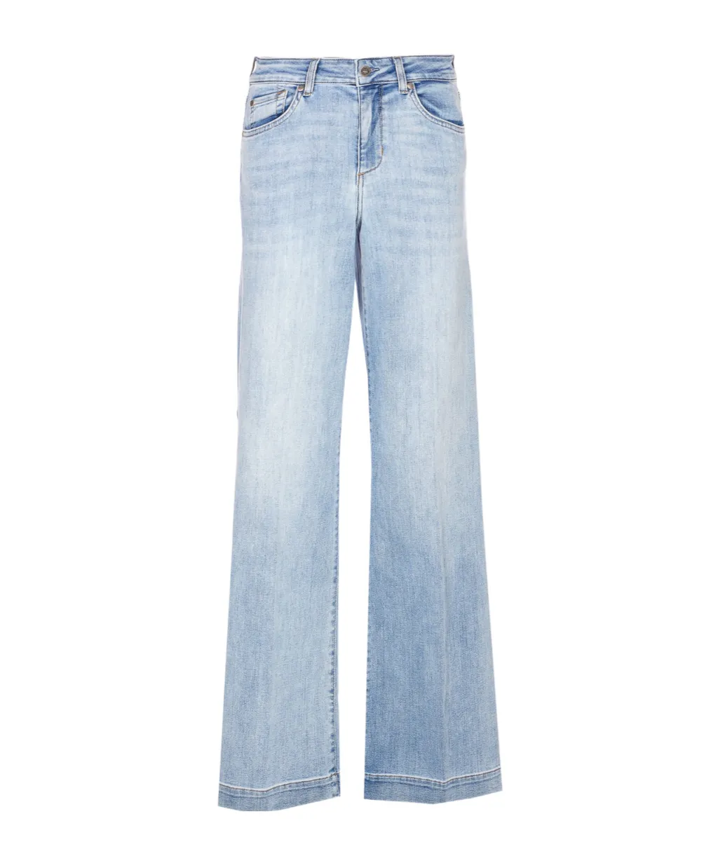 Liu Jo Logo-Patch Jeans