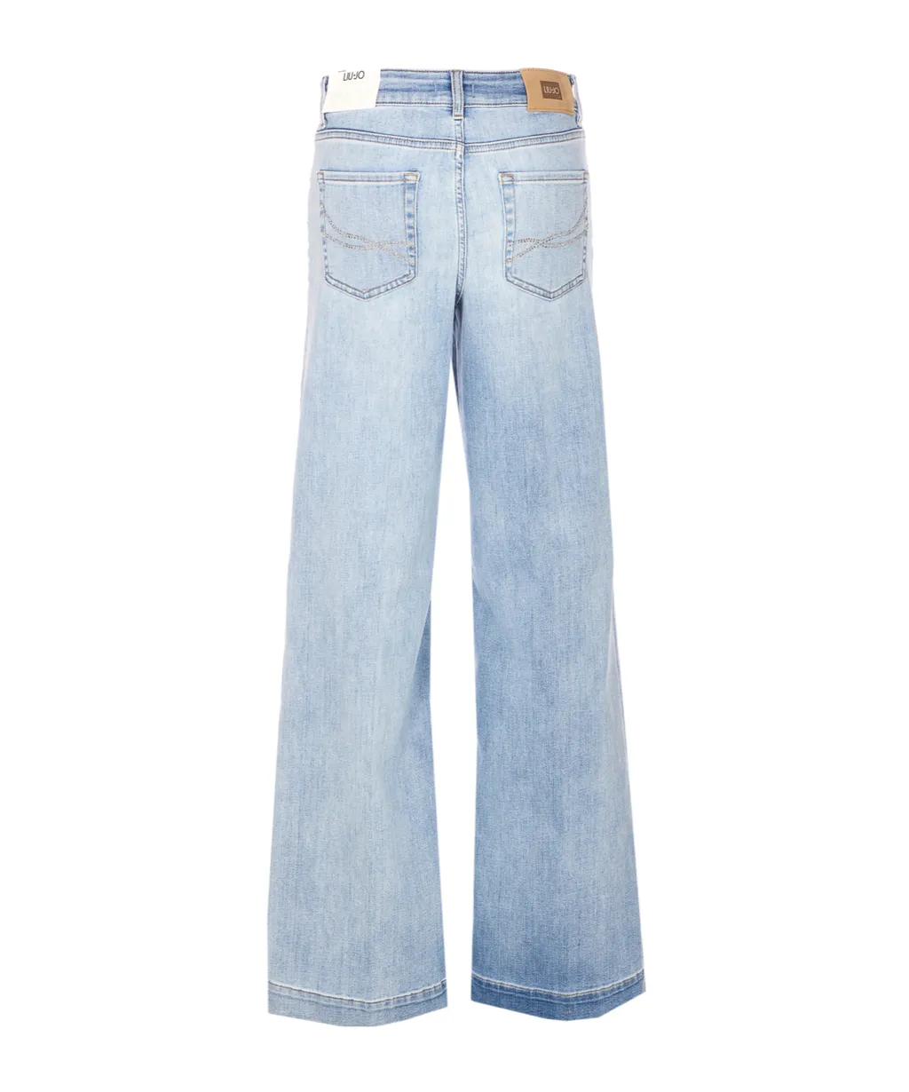 Liu Jo Logo-Patch Jeans