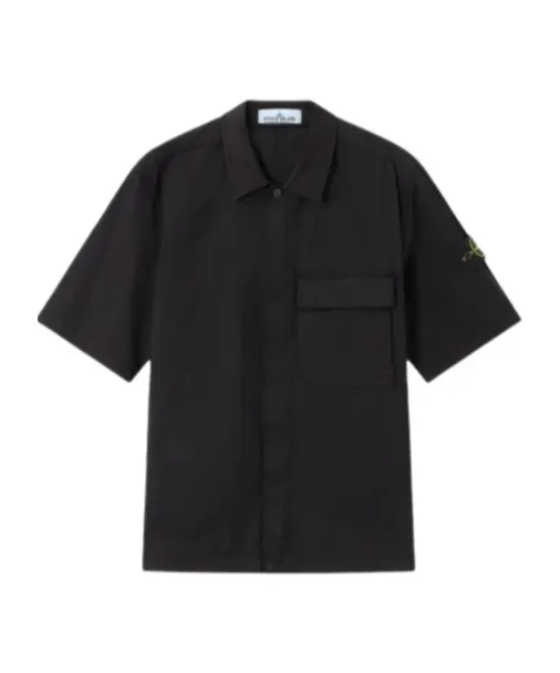 Stone Island Short Sleeve Buttoned Shirt