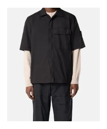 Stone Island Short Sleeve Buttoned Shirt