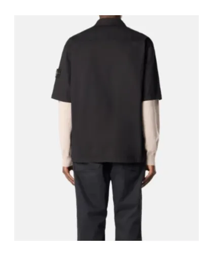Stone Island Short Sleeve Buttoned Shirt