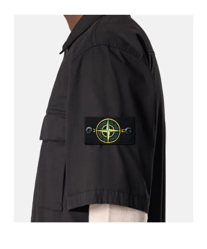 Stone Island Short Sleeve Buttoned Shirt