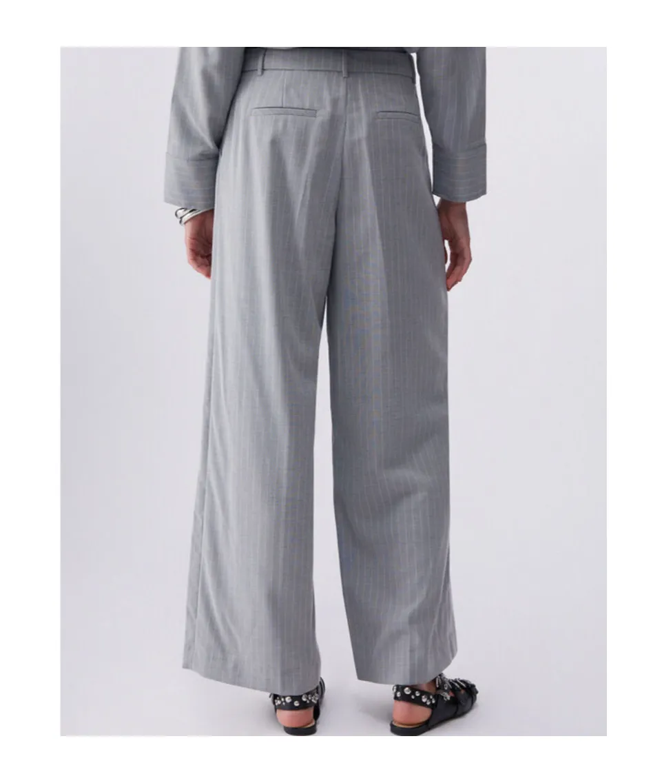 Pinstripe Palazzo Trousers