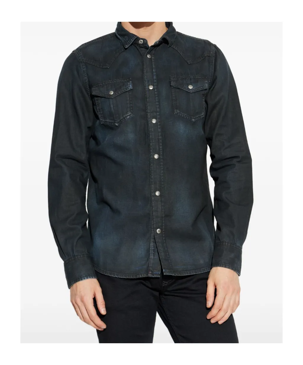 D-Vega Chest-Pocket Shirt