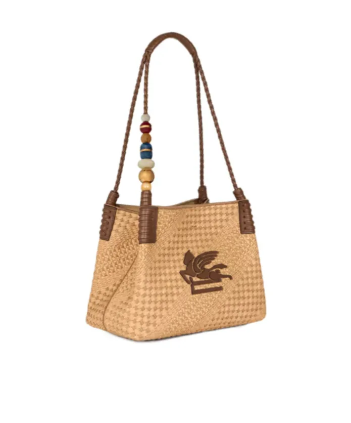 Etro Libra Small Beaded Shoulder Bag