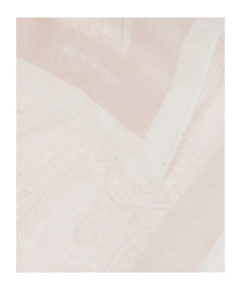 Scarf With Arnica Motif