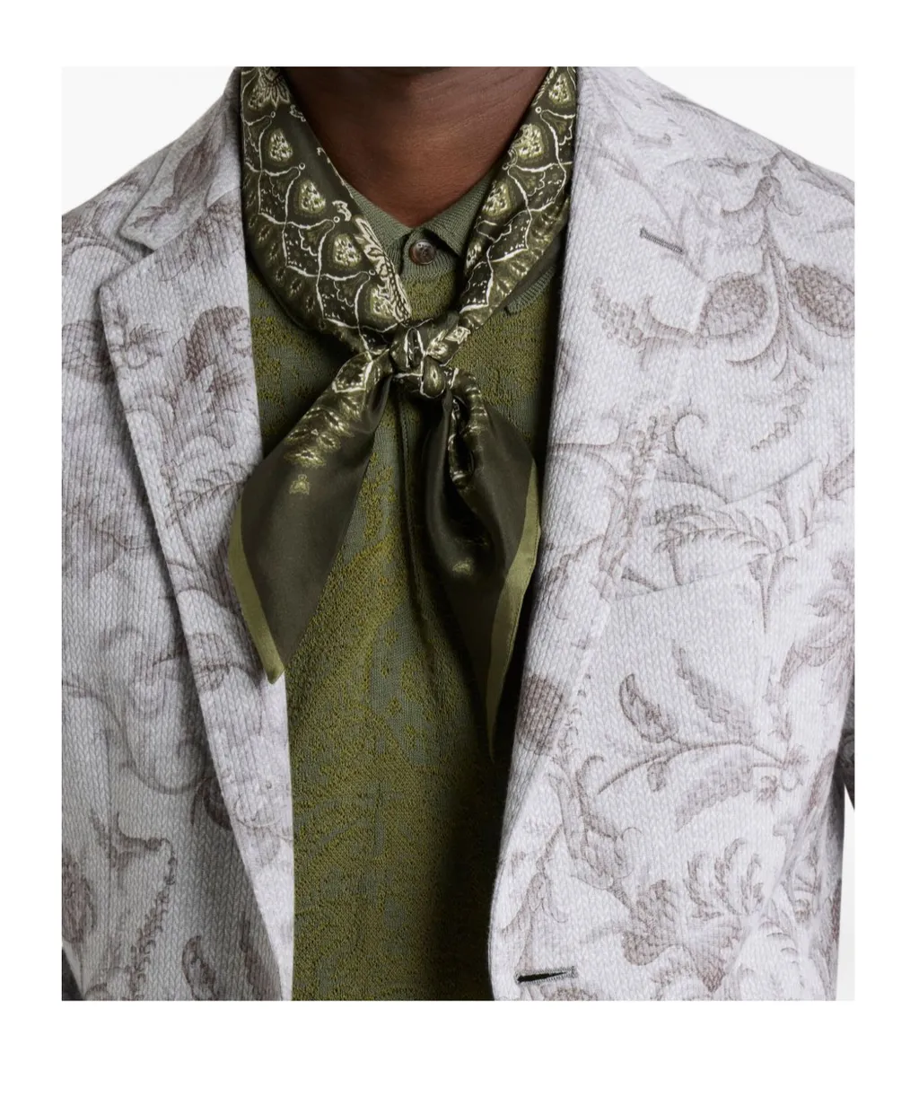 Paisley-Pattern Scarf