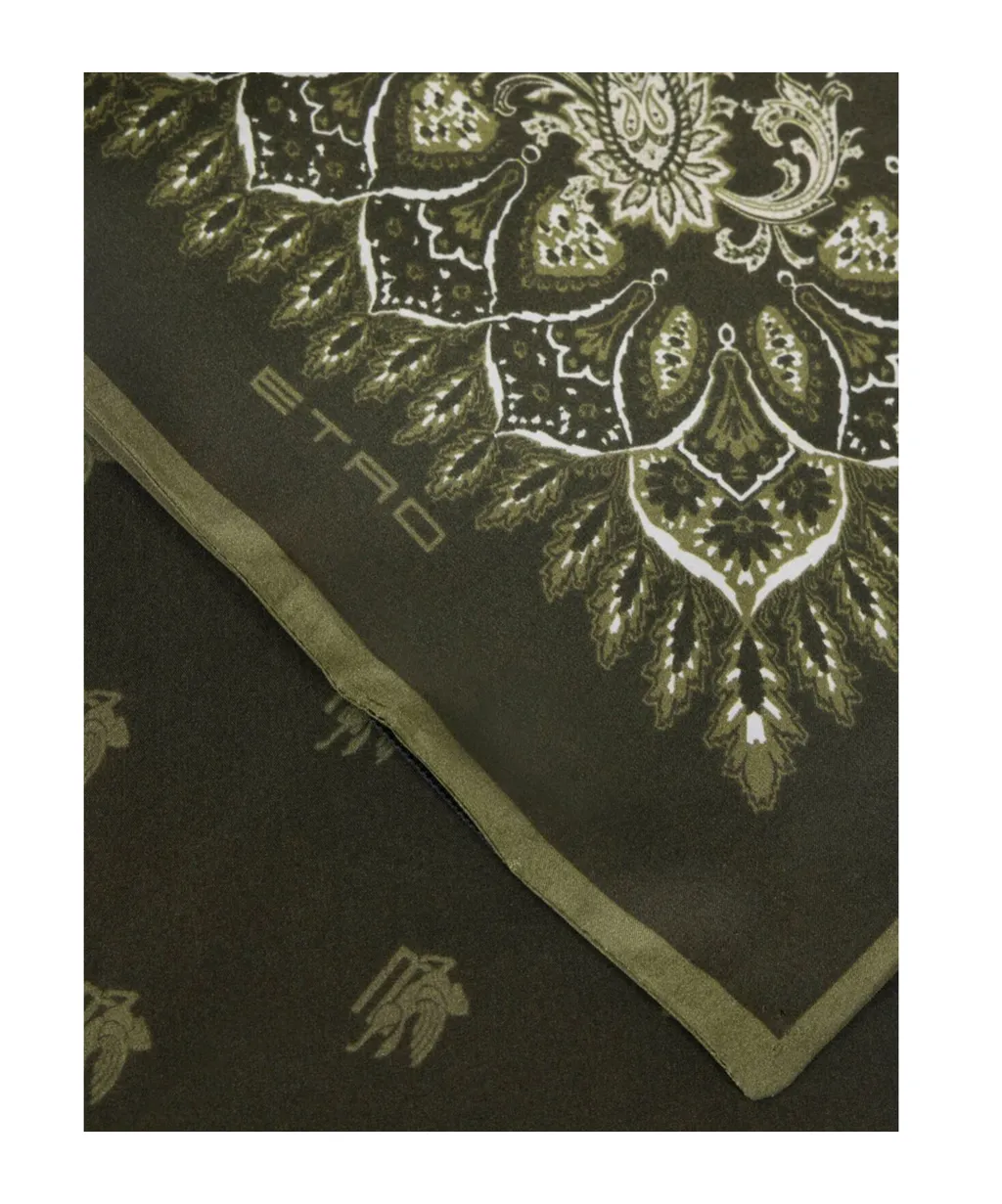 Paisley-Pattern Scarf